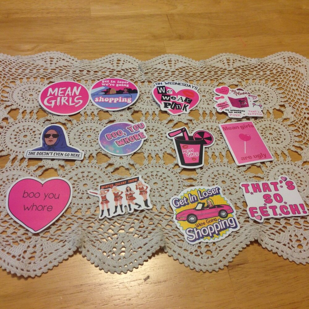Stickers for computer, scrapbook, crafts, notebook, etc.